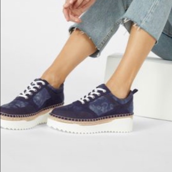 Caileen Espadrille Sneaker in Tie Dye - Picture 5 of 6